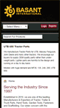 Mobile Screenshot of basantinternational.com